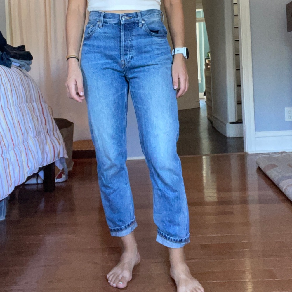Everlane denim 90s cheeky jean